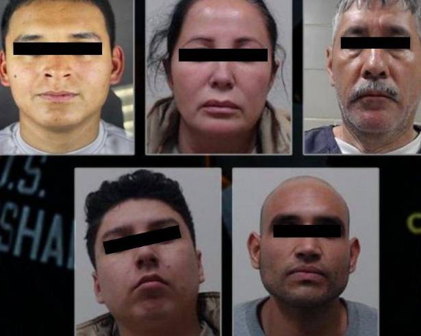 El ICE notificó que cinco personas detenidas, que fueron enviadas por México a Estados Unidos el pasado 20 de enero, son investigadas por sus nexos a importantes grupos del crimen organizado.