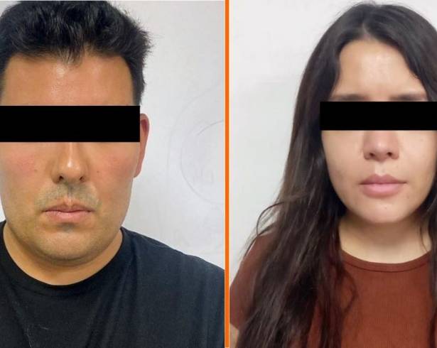 Astrid ‘N’ y César ‘N’ fueron vinculados a proceso por el delito de extorsión y se encuentran internados en los respectivos penales estatales.