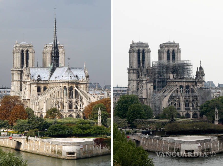 $!Catedral de Notre Dame, el día después (fotogalería)