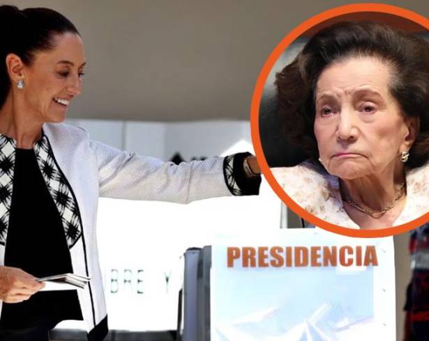 “Solo quiero decirles que para la Presidencia voté por Ifigenia Martínez. Y todo lo demás, pues ya saben cómo votamos”, comentó Sheinbaum