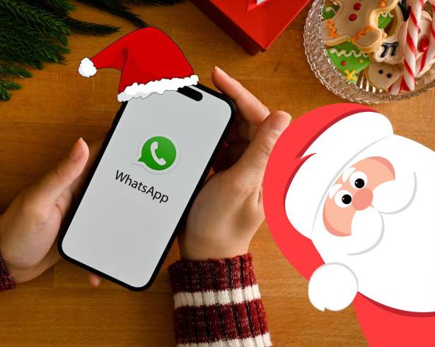 Varias aplicaciones, como WhatsApp , se unen a la Navidad para celebrar junto a sus usuarios esta festividad.