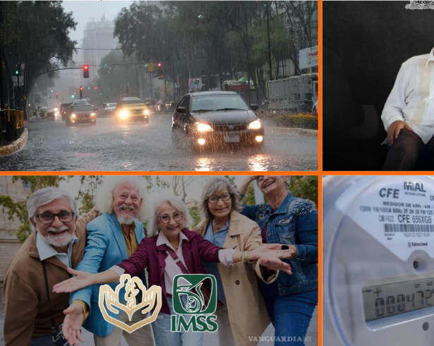 Noticias para el fin de semana: Pronóstico del clima; ajustan pago de pensión y revelan que AMLO ordenó investigar a Rocha Moya