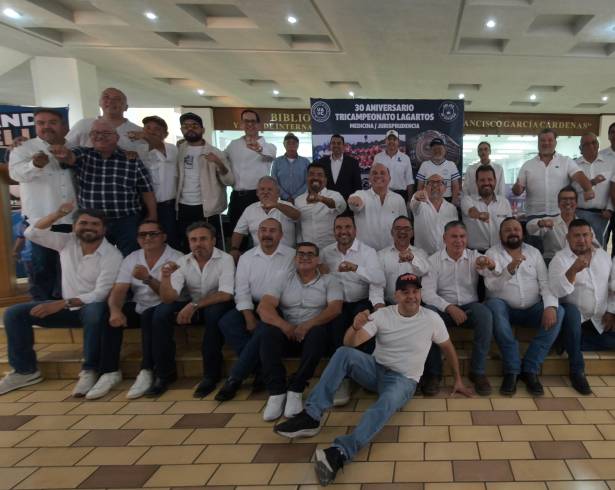 Integrantes del histórico equipo recordaron las tres temporadas consecutivas en las que conquistaron el campeonato en la categoría de novatos.