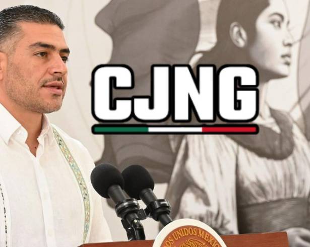 Omar García Harfuch, secretario de Seguridad Pública y Protección Ciudadana, durante la conferencia Mañanera del Pueblo en la que se presentó el informe de seguridad.