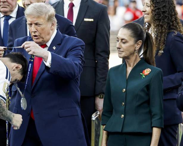La presidenta Claudia Sheinbaum negó que Lionel Messi o los jugadores de la selección argentina hayan faltado al respeto al presidente de Estados Unidos, Donald Trump.
