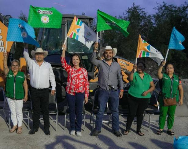 Autoridades dieron el banderazo para los trabajos arrancaron en la colonia Guadalupe Borja.