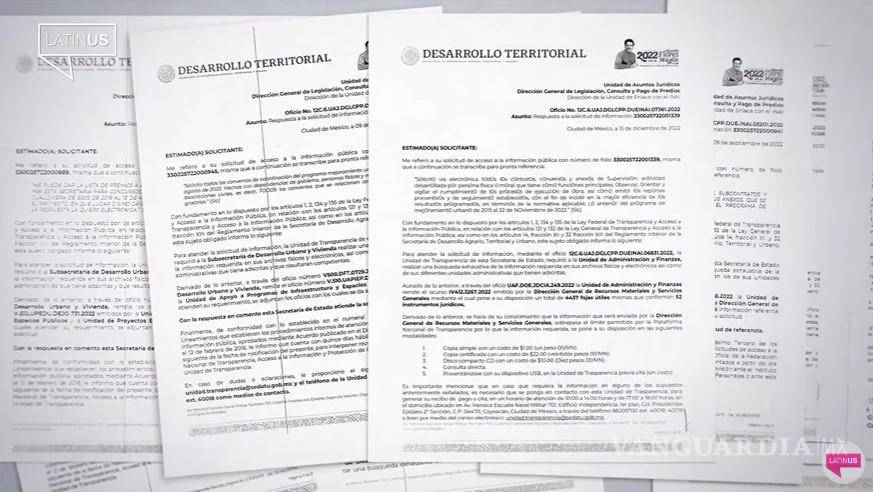 $!A la solicitud del medio, la Sedatu respondió que no contaba con la información en al menos 17 ocasiones; en otras 19, la entrega de datos fue parcial.