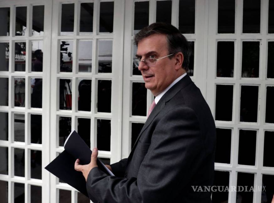 Ebrard descartó asistencia de Trump a investidura de AMLO