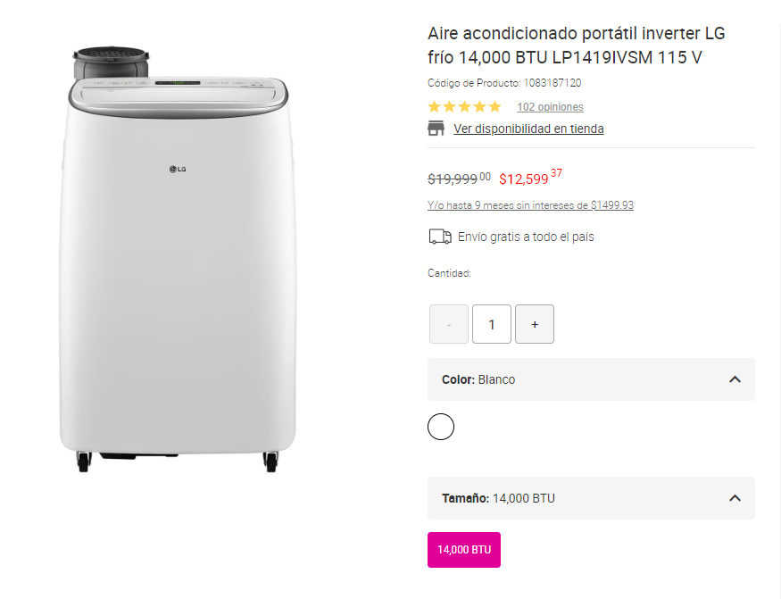 $!Venta Nocturna Liverpool por el Día del Padre: estos son los aires acondicionados portátiles con mejor oferta