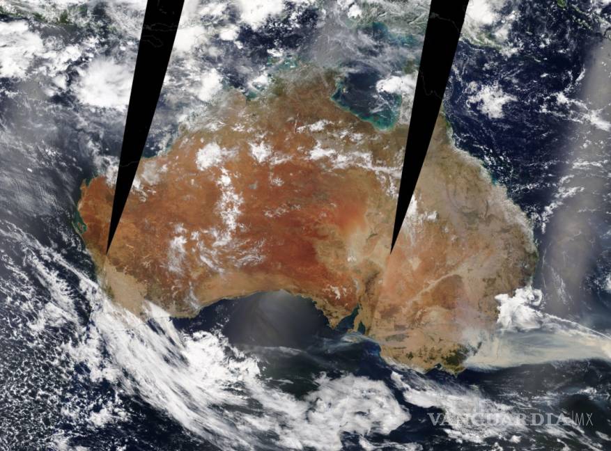 $!Terribles incendios que devastaron Australia son observados desde el espacio