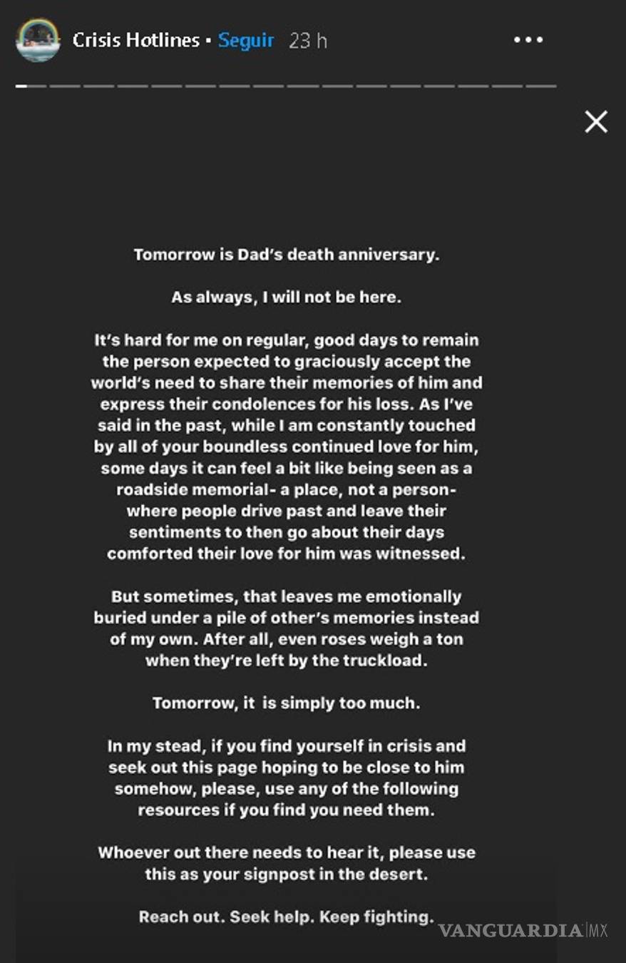 $!A seis años de la muerte de Robin Williams, su hija Zelda se ausenta de redes sociales