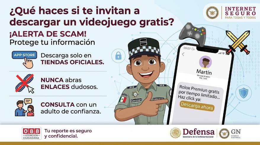 Descargar aplicaciones desde tiendas oficiales y evitar promociones sospechosas son medidas para prevenir el robo de información personal.