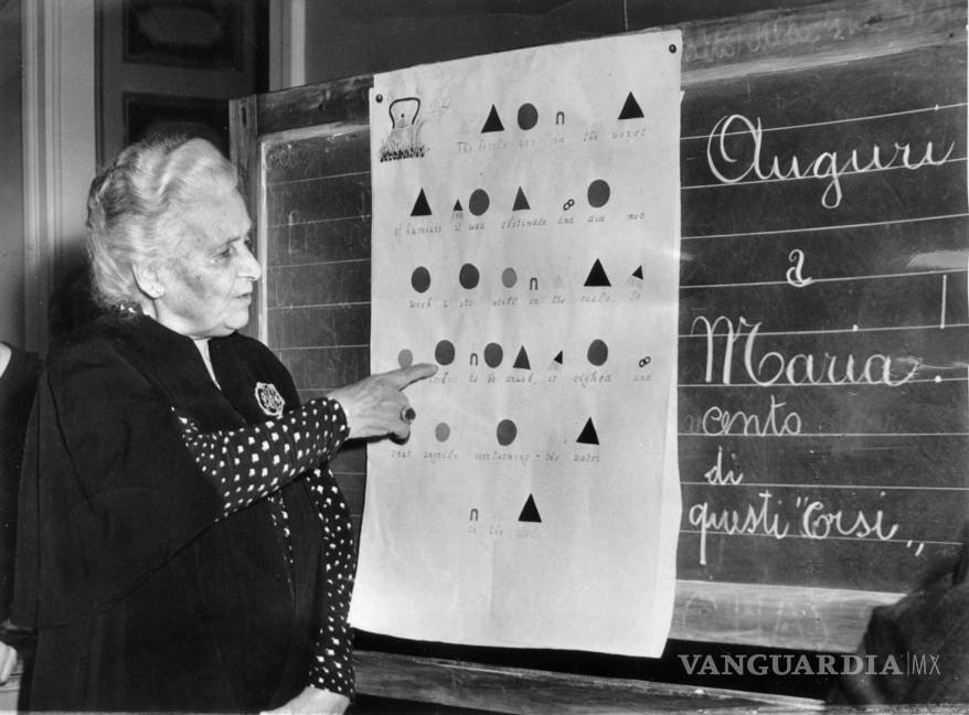 $!María Montessori, pionera en la pedagogía y primera mujer en ser médica en Italia