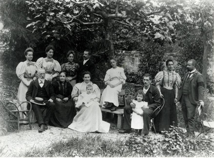 $!Fotografía de Daniel peter, Fanny Peter-Callier y niños.