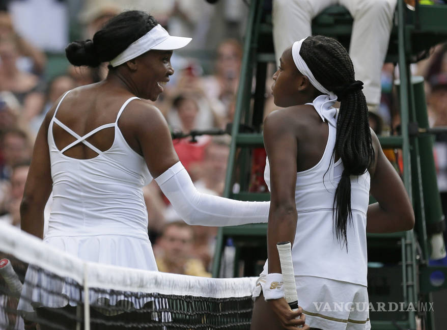 $!La debutante en Wimbledon de tan sólo 15 años que venció en primera ronda a Venus Williams