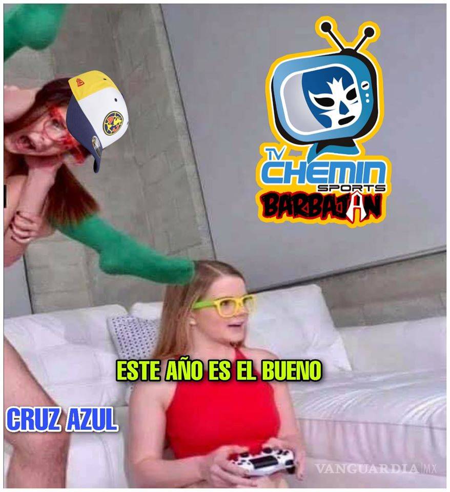 $!Los memes de la victoria del Cruz Azul al América