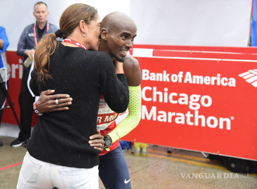 $!Mo Farah conquista su primer maratón en Chicago