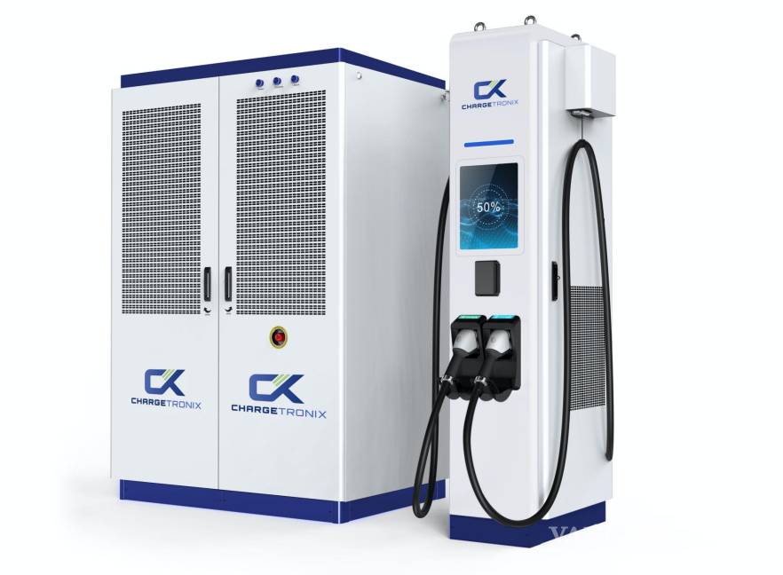 $!ChargeTronix presenta el sistema de carga distribuida Nexus de 480 kW para flotas que puede cargar hasta seis vehículos eléctricos simultáneamente.