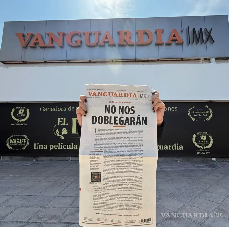 $!SIP urge liberación de director de Vanguardia; Alianza de Medios MX se une al reclamo