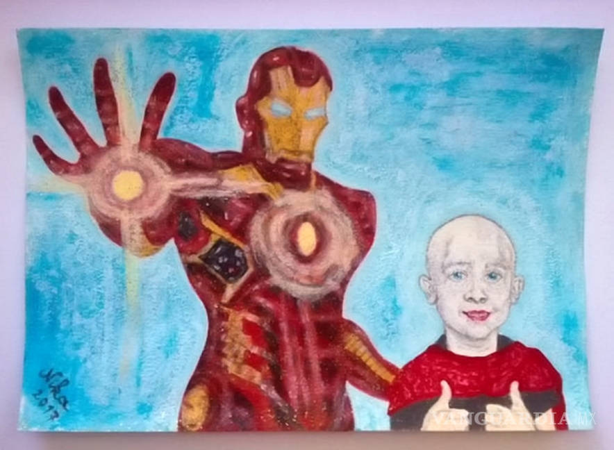 $!Niño de 7 años lucha contra el cáncer rodeado de increíbles obras de arte enviadas de todo el mundo