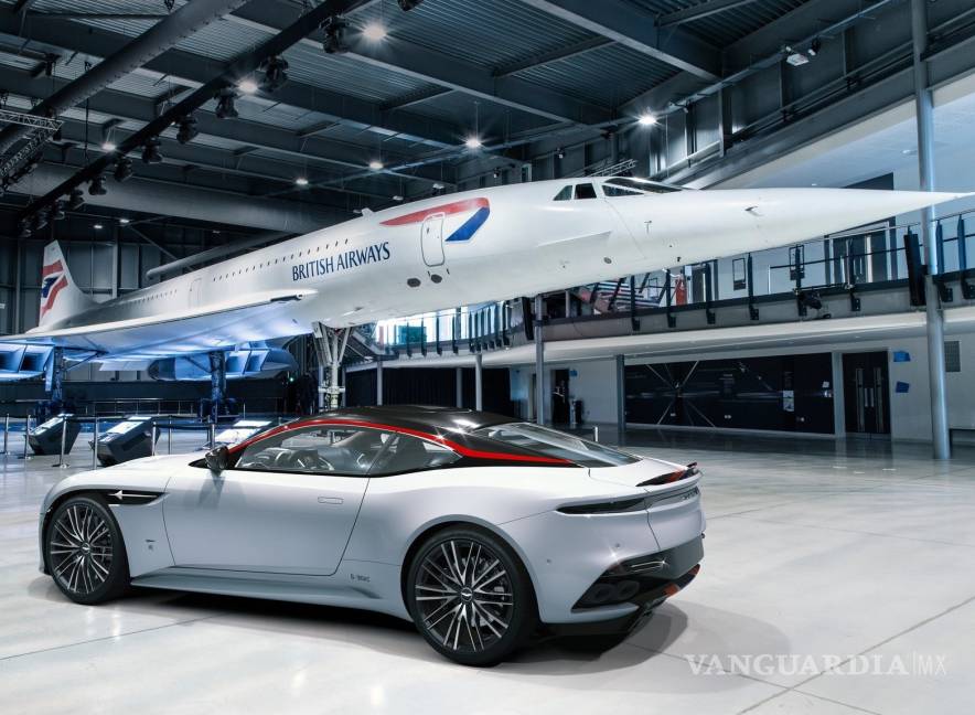 $!Aston Martin homenajea al Concorde con un DBS Superleggera especial
