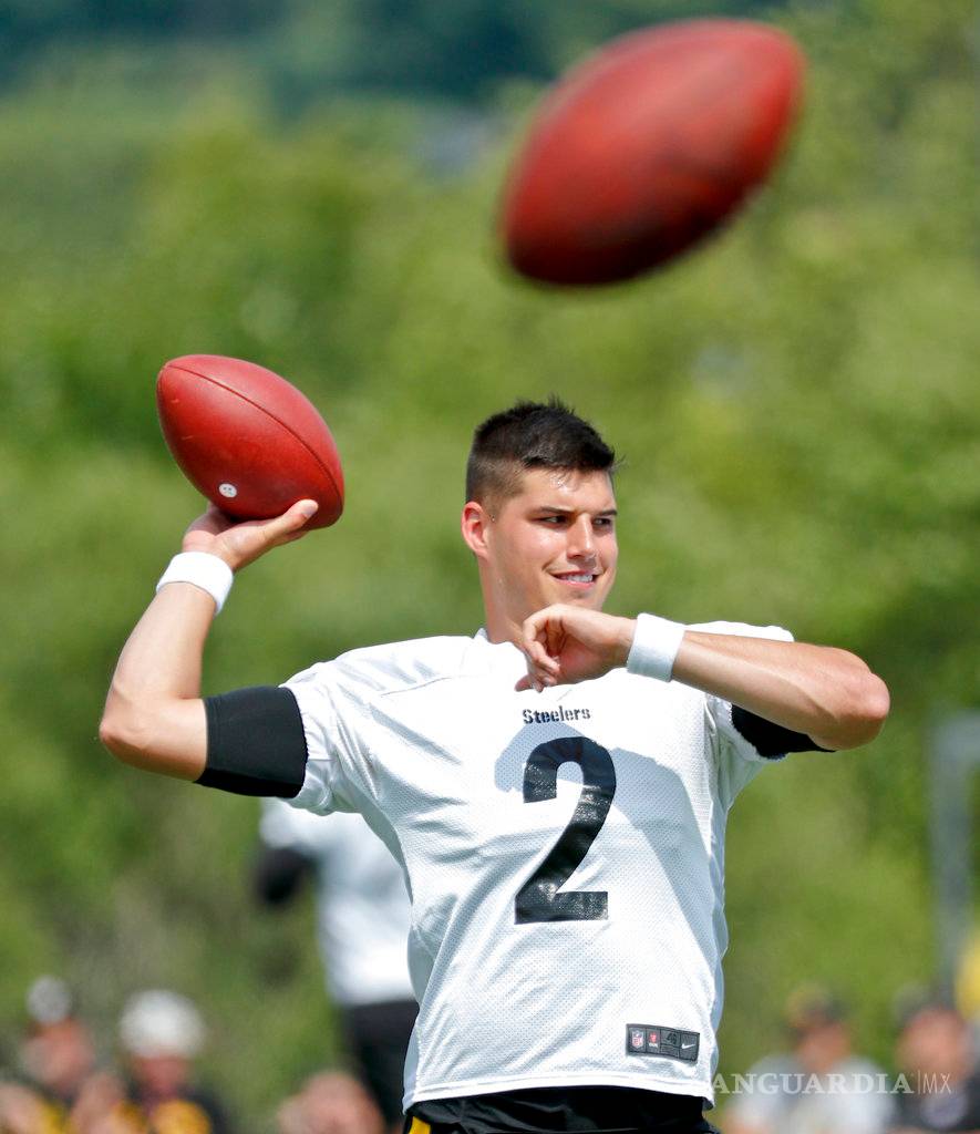 $!Mason Rudolph debutará con Pittsburgh en pretemporada