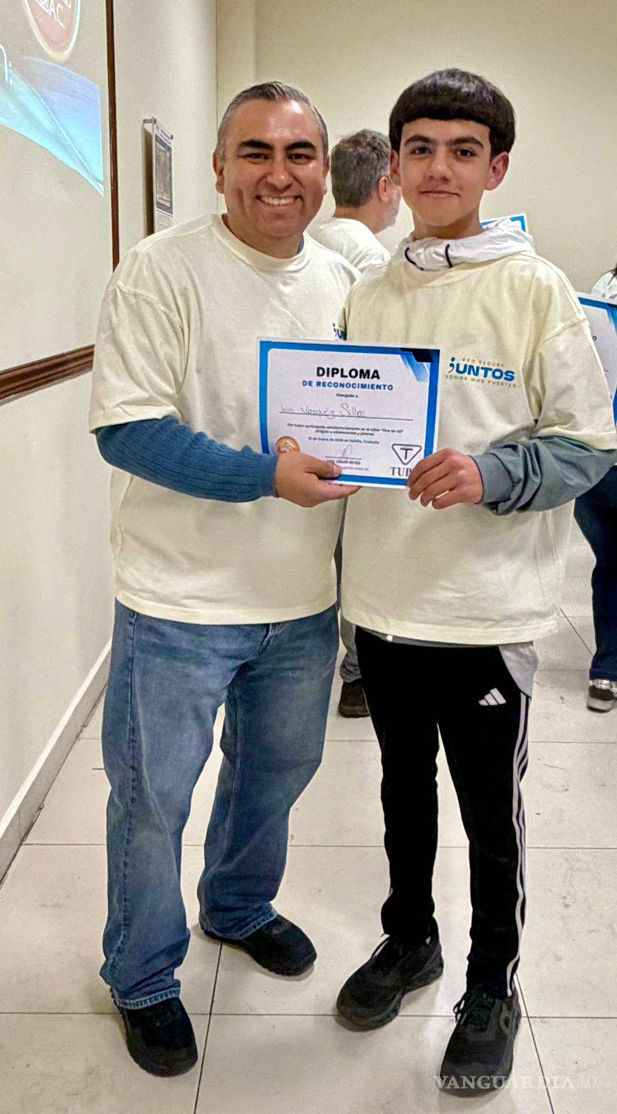 $!Especialistas de “Construyendo Vidas A.C.” guiaron la jornada bajo el modelo “Vive en 4D”, enfocado en responsabilidad, resiliencia y hábitos saludables. FOTO: CORTESÍA