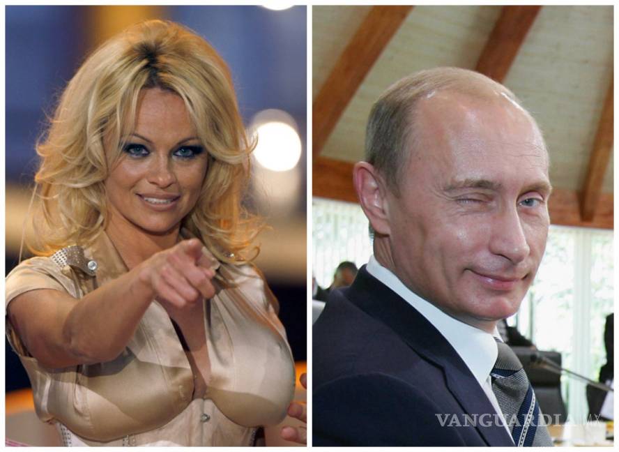 $!Confiesa Pamela Anderson cómo fueron sus ‘encerronas' con Trump, Putin y Assange