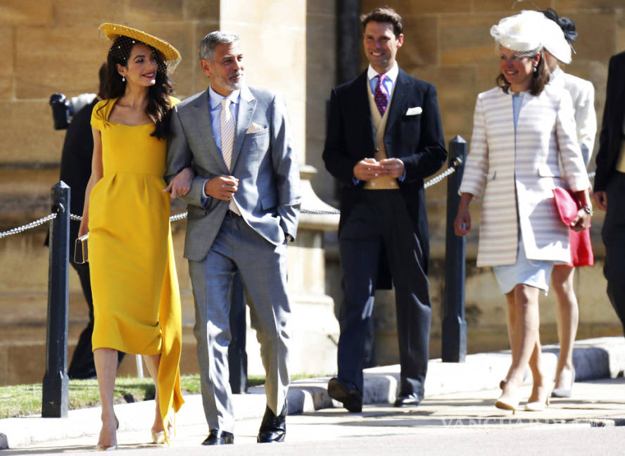 $!Amal Clooney, la mejor vestida de la Boda Real