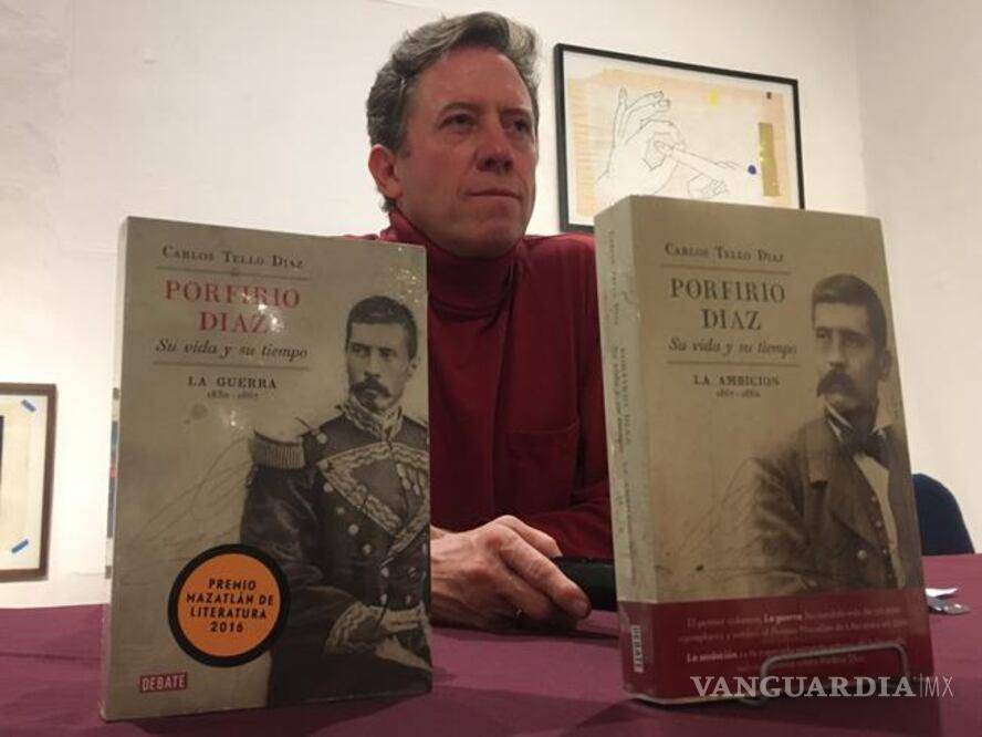 $!Carlos Tello Díaz concluye su trilogía sobre Porfirio Díaz: llegará a la FIL Monterrey este 16 de octubre