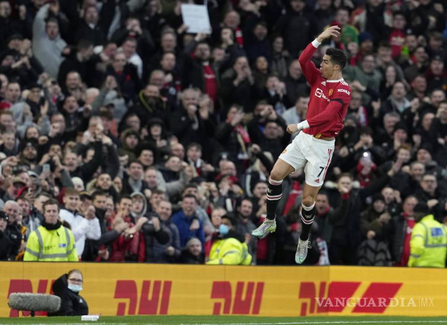 $!Cristiano vive su segunda etapa con los Red Devils, en la actual suma 18 goles.