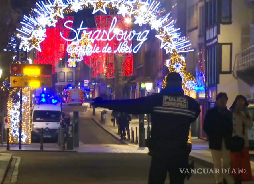 $!Mueren tres por ataque cerca de mercado navideño en Francia