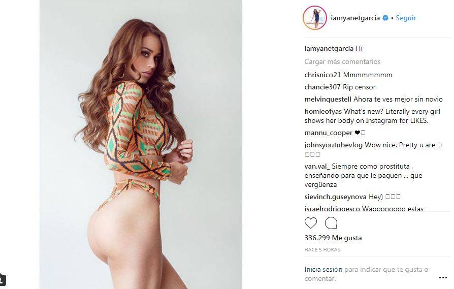 $!Mientras expareja de Yanet García dice &quot;no tengo tiempo para una novia&quot;, ella comparte sexy foto