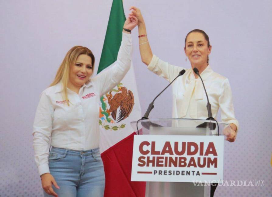 $!Claudia Sheinbaum junto a la candidata de Morena por Jalisco, Claudia Delgadillo
