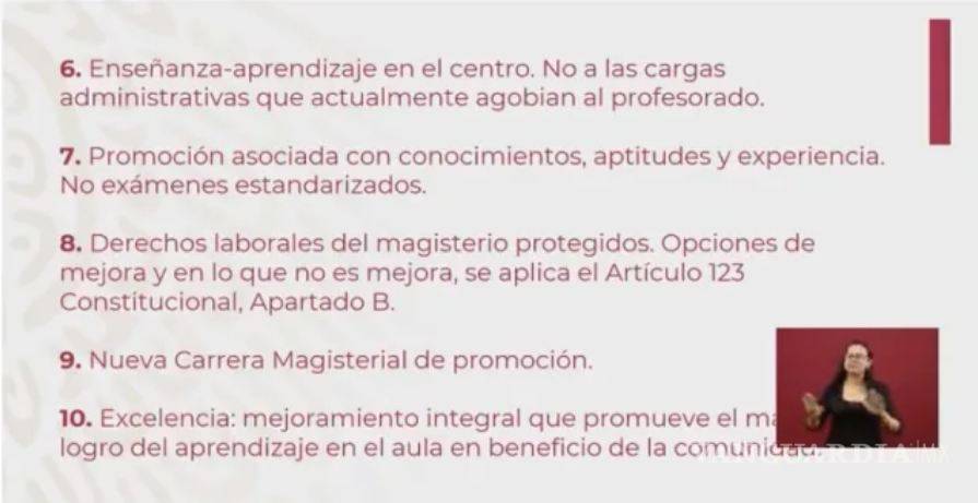 $!AMLO y Esteban Moctezuma presentan iniciativa de abrogación para la Reforma Educativa en 26 puntos