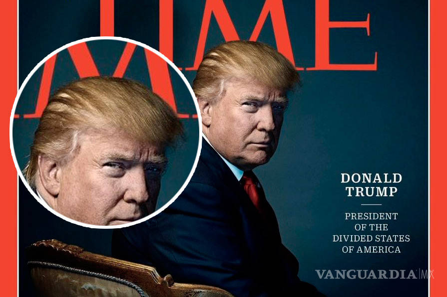 $!¿Time le puso 'cuernos' de diablo a Trump en su portada?