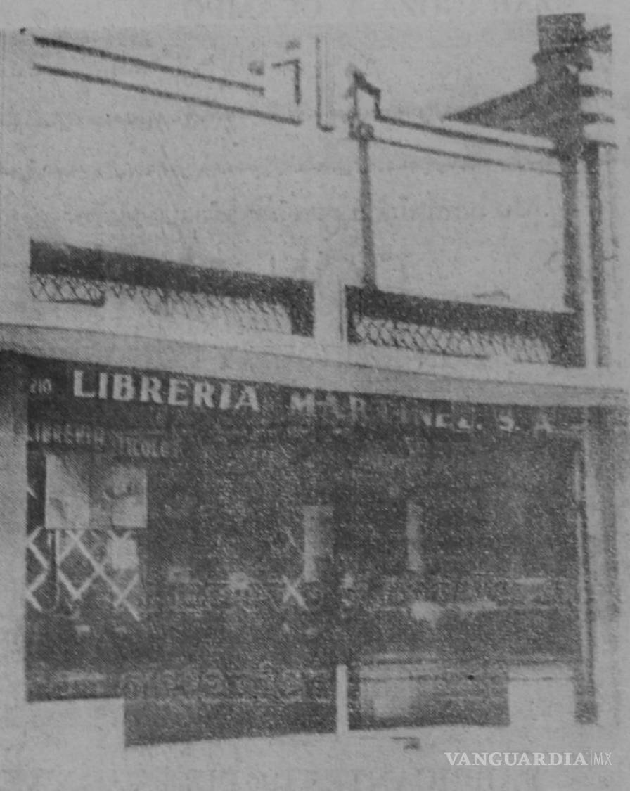 $!La calle Zaragoza debió llamarse la calle de las librerías, por tantas que tuvo.