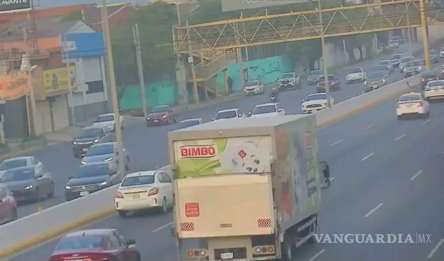 Cae hondureño por intentar robarse un camión de Bimbo, en Monterrey, Nuevo León