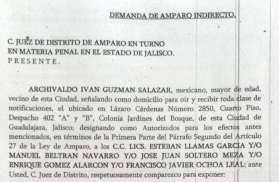 $!Representante de Morena en Jalisco fue abogado de la familia del Chapo; lo niega pero hay pruebas