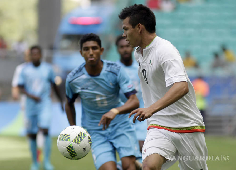 $!México derrota 5 - 1 a Fiji en Río 2016