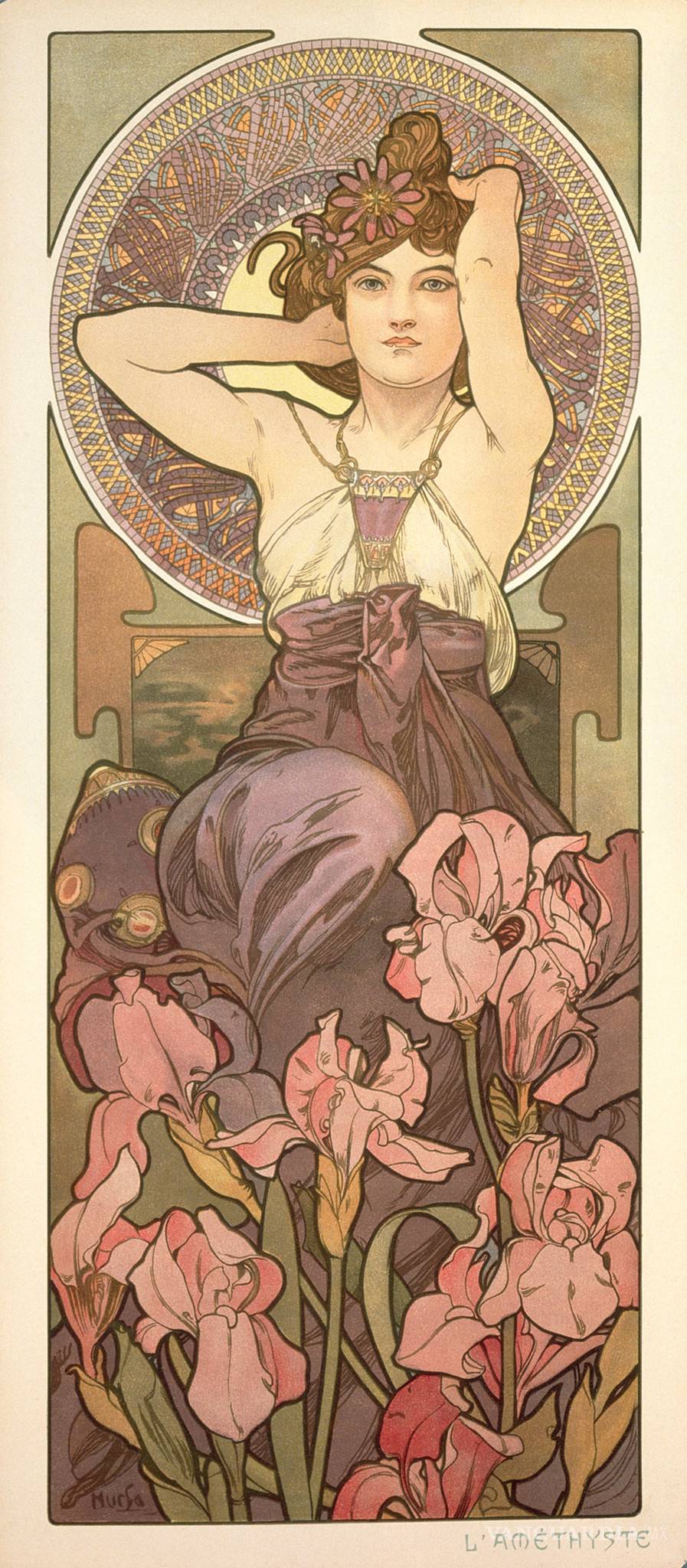 $!Alphonse Mucha, seduce al público español con su obra Art Nouveau