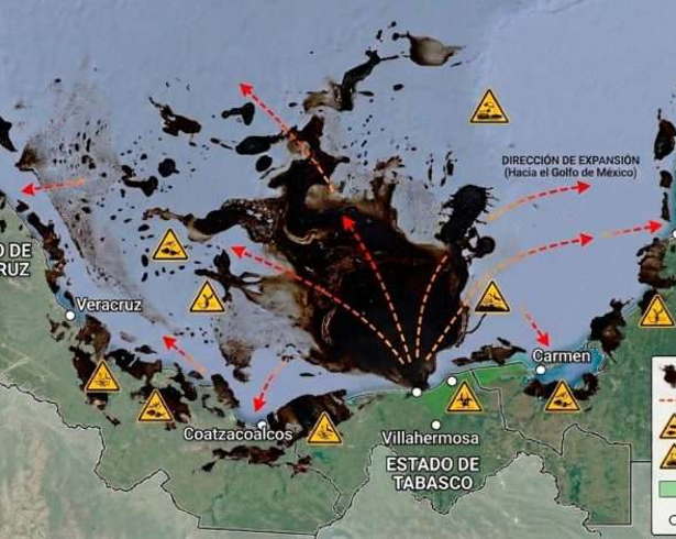Con versiones encontradas sobre el avance de limpieza y el origen del derrame, Greenpeace pidió medidas de emergencia y Sheinbaum anunció que la FGR investigará el caso.