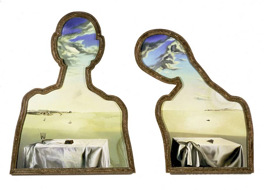 "Couple aux têtes pleines de nuages” de Salvador Dalí será subastada en en Londres