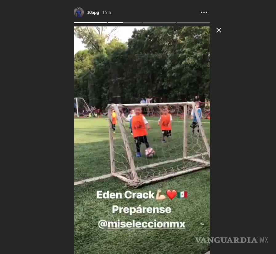 $!Gignac tiene la solución para el quinto partido...¡es su hijo!