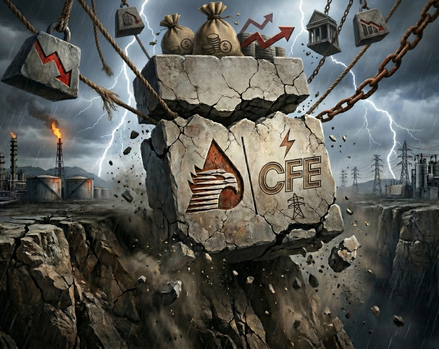 Las finanzas de Pemex y CFE siguen representando una carga para el erario federal que tiene que aportar subsidios para solventarlas.