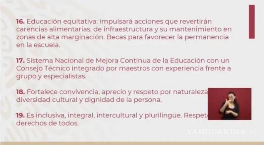 $!AMLO y Esteban Moctezuma presentan iniciativa de abrogación para la Reforma Educativa en 26 puntos