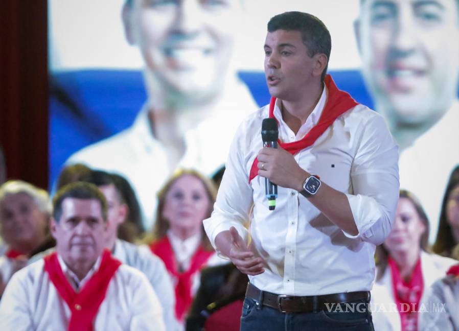 $!El candidato presidencial para Paraguay, Santiago Peña del Partido Colorado.
