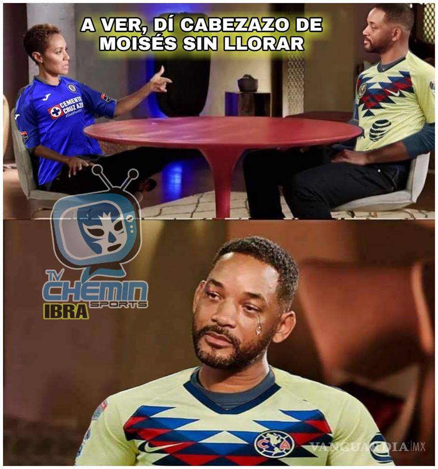 $!Los memes de la victoria del Cruz Azul al América