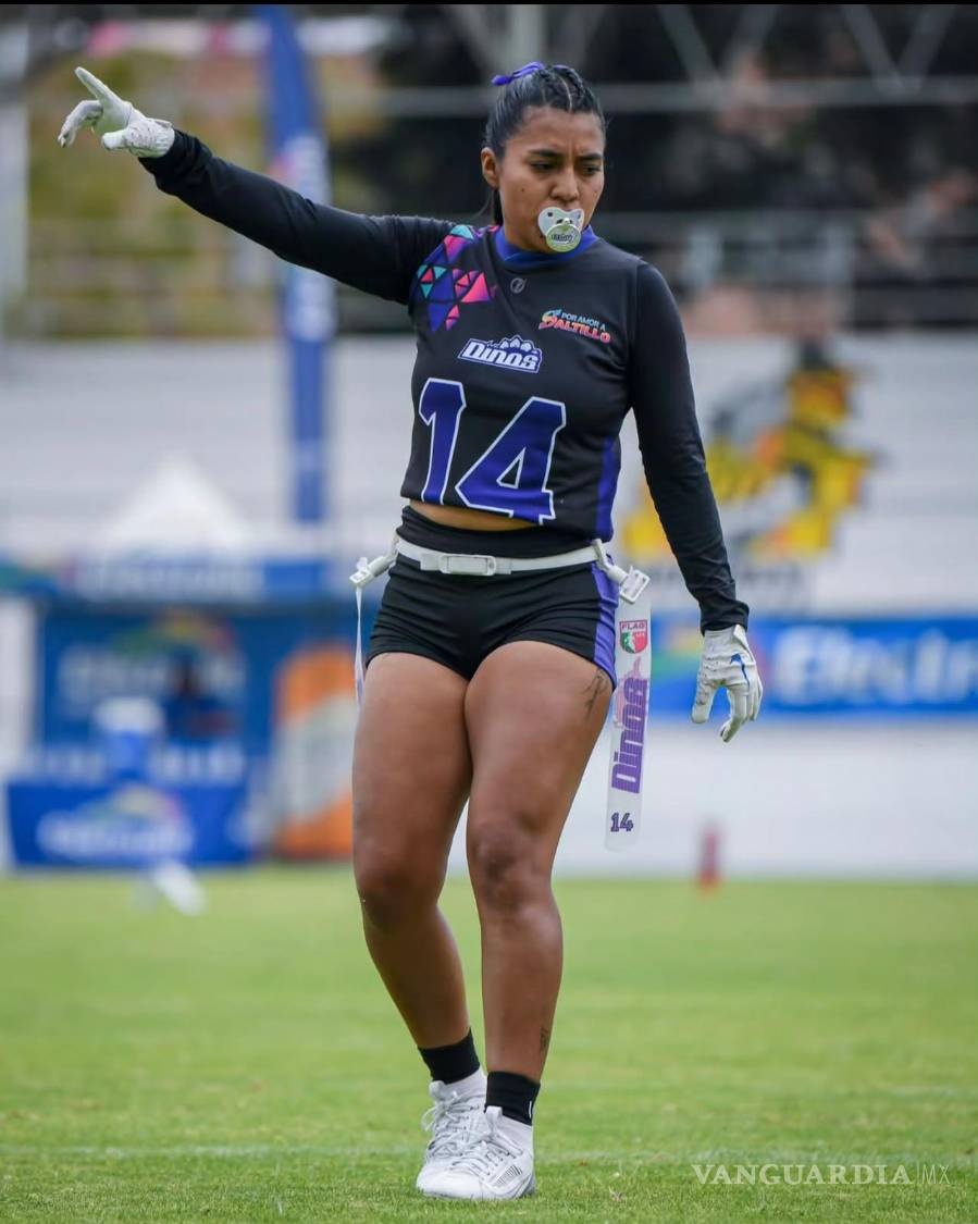 $!Valeria Contreras, quien practica flag football desde 2011, considera que el boleto olímpico puede inspirar a las nuevas generaciones a buscar un lugar en la Selección Mexicana.