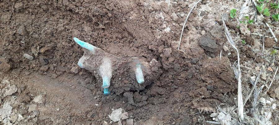 $!Gracias a las fuertes lluvias descubren antigua estatuilla de toro en Grecia